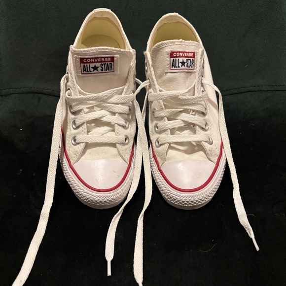 Converse White Low-Tops - Picture 8 of 10